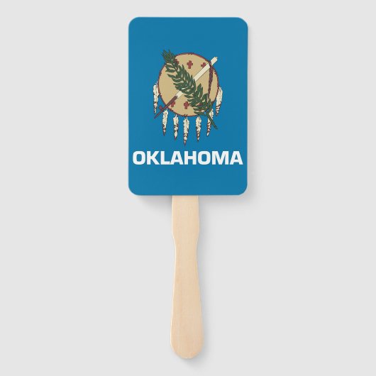 Éventail Ensemble de ventilateur à main avec drapeau de l'É (Dos)