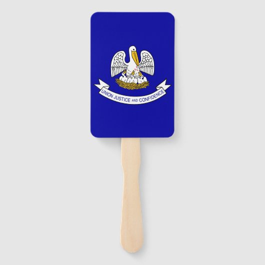 Éventail Ensemble de ventilateur à main avec drapeau de Lou (Dos)