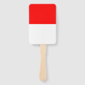 Éventail Ensemble de ventilateur à main avec drapeau d'Indo (Devant)