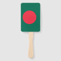 Ensemble de ventilateur à main avec drapeau du Ban
