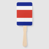 Éventail Ensemble de ventilateur à main avec drapeau du Cos (Devant)