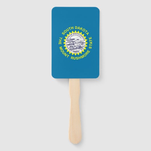 Éventail Ensemble de ventilateur à main avec drapeau du Dak (Dos)