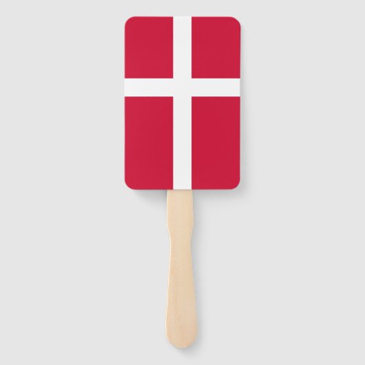 Éventail Ensemble de ventilateur à main avec drapeau du Dan (Dos)