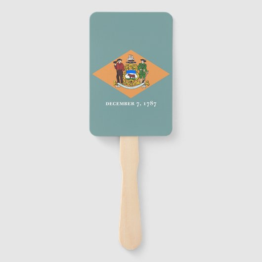 Éventail Ensemble de ventilateur à main avec drapeau du Del (Dos)