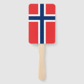 Éventail Ensemble de ventilateur à main avec le drapeau de  (Dos)