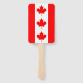 Éventail Ensemble de ventilateur avec drapeau du Canada (Dos)