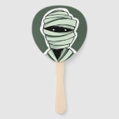 Éventail Ensemble de ventilateur de main de texte personnal (Devant)