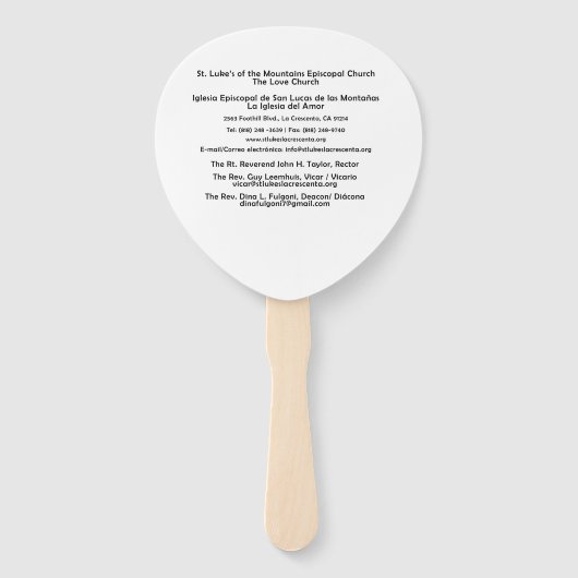 Éventail Ensemble de ventilateurs (Dos)