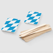 Éventail Ensemble de ventilateurs à main avec drapeau de Ba (Non-assemblé)