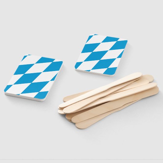 Éventail Ensemble de ventilateurs à main avec drapeau de Ba (Non-assemblé)