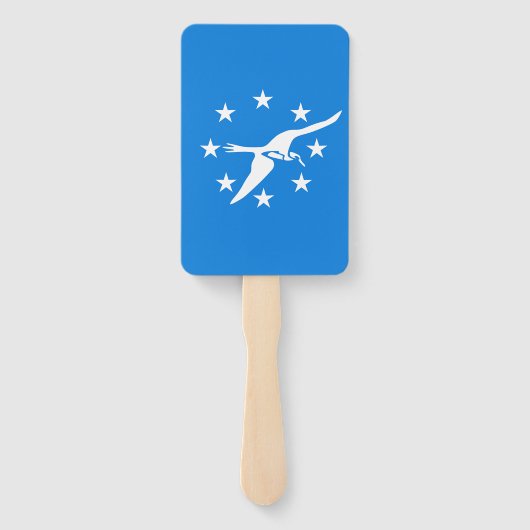 Éventail Ensemble de ventilateurs à main avec drapeau de Co (Dos)