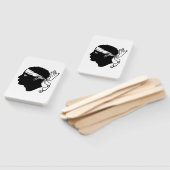 Éventail Ensemble de ventilateurs à main avec drapeau de la (Non-assemblé)