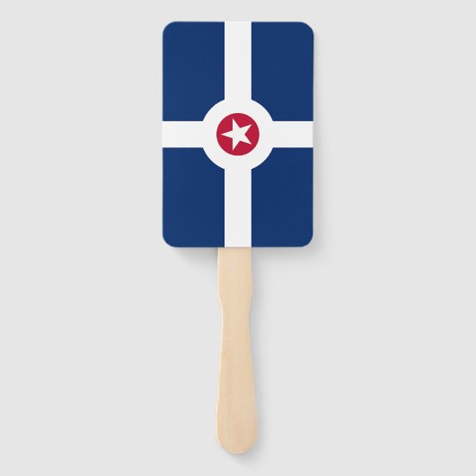 Éventail Ensemble de ventilateurs à main avec drapeau d'Ind (Dos)