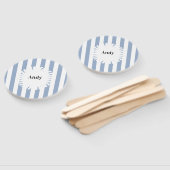 Éventail Ensemble de ventilateurs Bleu Bleu & Bleu Blancs (Non-assemblé)