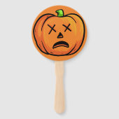 Éventail Ensemble de ventilateurs Citrouilles d'Halloween 1 (Dos)