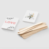 Éventail Ensemble de ventilateurs "Je t'aime grand-mère" (Non-assemblé)