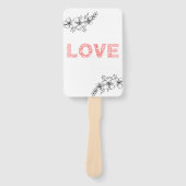 Éventail Ensemble de ventilateurs "Je t'aime grand-mère" (Devant)