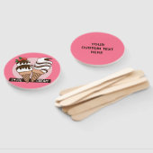 Éventail Ensemble de ventilateurs Lover à crème glacée pers (Non-assemblé)