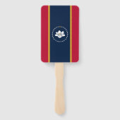 Éventail Ensemble d'éventails avec drapeau du Mississippi,  (Dos)