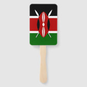 Éventail Ensemble patriotique de fans de main avec drapeau  (Dos)