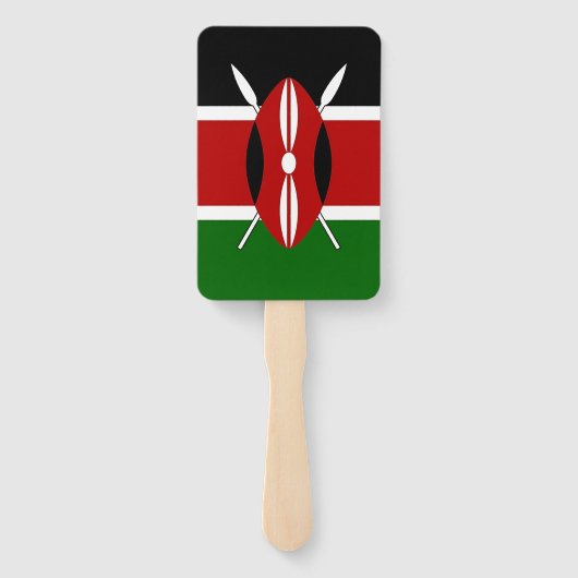 Éventail Ensemble patriotique de fans de main avec drapeau  (Dos)