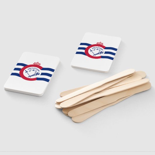 Éventail Ensemble patriotique de ventilateurs à main avec l (Non-assemblé)