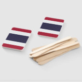 Éventail Ensemble patriotique d'éventails avec le drapeau d (Non-assemblé)