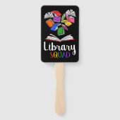 Éventail Équipe de bibliothèque I (Dos)
