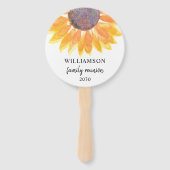 Éventail Été Réunion Famille (Devant)