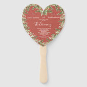 Éventail Eucalyptus Starfish Automne Automne terracotta coe (Devant)