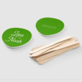 Éventail Eventail colorus - Vert citron (Non-assemblé)