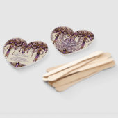 Éventail Eventail de cérémonie | Programme de mariage Wiste (Non-assemblé)