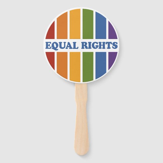 Éventail Eventails de main Equal Rights (Dos)