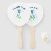 Éventail :Éventails palettes (Devant et derrière)