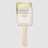 Éventail Fab Chartreuse 🤵 audacieux et élégant Mariage bud (Devant)