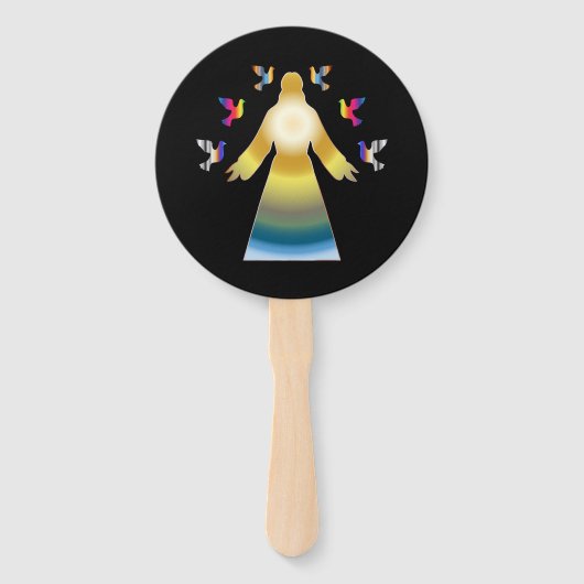 Éventail Fan de l'église (Devant)