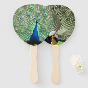 Éventail Fan - paon