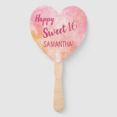 Éventail Fans faites sur commande de main d'éclaboussure (Devant)