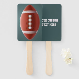 Éventail Fans faites sur commande de main du FOOTBALL des
