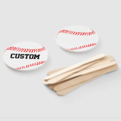 Éventail Fans personnalisés de nom d'équipe de baseball pou (Non-assemblé)