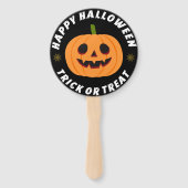 Éventail Fantôme mignon recto-verso Joyeux Halloween  (Dos)
