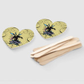 Éventail Fée de l'ombre du Lotus (Non-assemblé)