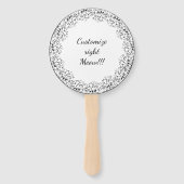 Éventail Fées d'ombre (Dos)