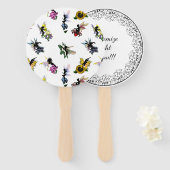 Éventail Fées d'ombre (Devant et derrière)