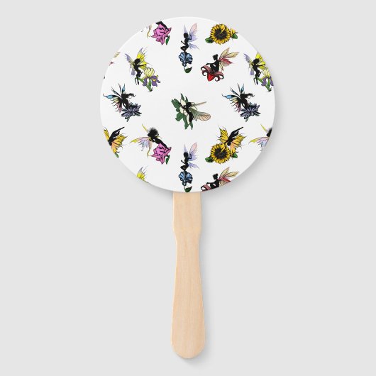 Éventail Fées d'ombre (Devant)