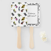 Éventail Fées d'ombre (Devant et derrière)