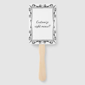 Éventail Fées d'ombre (Dos)