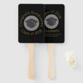 Éventail Félicats Classe des diplômés de 2018 (Devant et derrière)