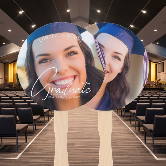 Éventail Félicitations à la mode Diplômé Photo