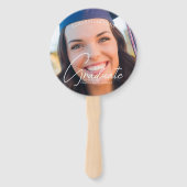 Éventail Félicitations à la mode Diplômé Photo (Devant)